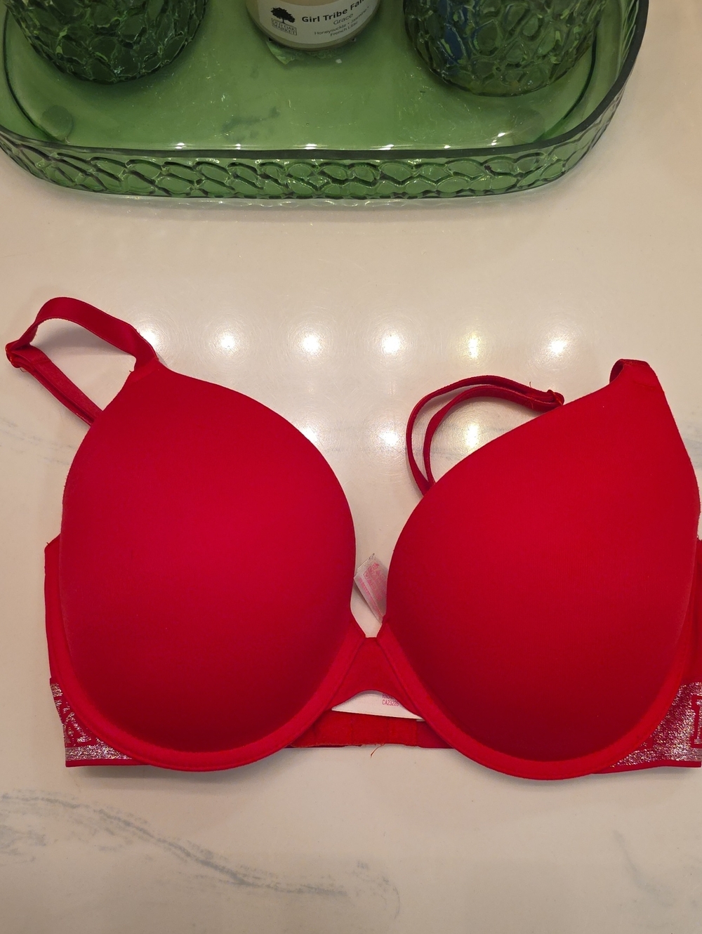 Victoria's Secret wear everywhere push up bra, Red, 32DD